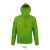 Hanorac cu gluga, 42FEB233484, Snake, Poliester, Bumbac, Unisex, Verde Lime, 3XL