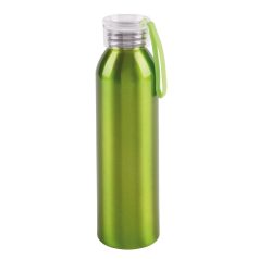   Sticla de apa sport, Everestus, 22FEB1331, 650 ml, Ø6.6x23 cm, Aluminiu, Plastic, Silicon, Verde