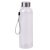 Sticla de apa bidon sport, Everestus, 42FEB231040, 500 ml, Ø6x20.5 cm, Otel, Plastic, Silicon, Poliester, Transparent