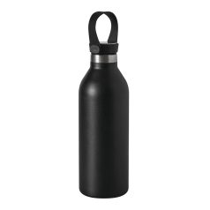   Sticla termos, 500 ml, 2502E16361, Everestus, Ø7.2 x 21.5 cm, Otel, Negru