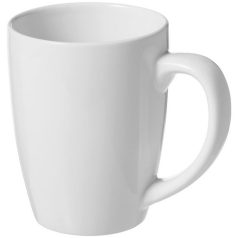 Bogota 350 ml ceramic mug, Ceramic, White