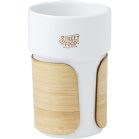 Cana de voiaj 340 ml, 2410E23777, Everestus, 11.7 x 6.4 cm, Gresie, Alb