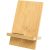 Suport de telefon pentru birou, 2502E15765, Everestus, 14 x 0.7 x 8 cm, Bambus, Maro Wood