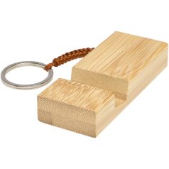   Suport de telefon pentru birou, 2502E15761, Everestus, 8 x 1.5 x 2 cm, Bambus, Maro Wood