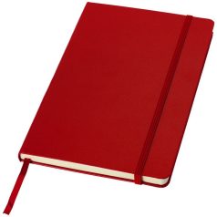   Agenda A5 cu pagini dictando, coperta tare cu elastic, Everestus, CC12, carton, rosu