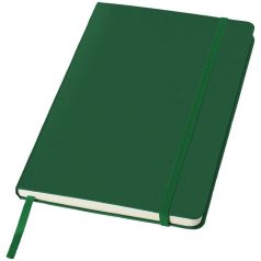   Agenda A5 cu pagini dictando, coperta tare cu elastic, Everestus, CC07, carton, verde