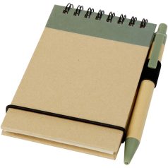   Agenda cu pix inclus, A7, Dictando, 2410E24467, Everestus, 13.4 x 1.5 x 7.8 cm, Hartie, Verde heather