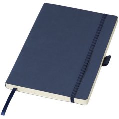   Agenda A5 cu pagini dictando, coperta moale cu elastic, Everestus, RO02, pu, albastru