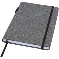   Agenda, 21MAR2126, 21.5x14.5 cm, 96 file, A5, Dictando, Coperta cu elastic, Everestus, Plastic, Hartie, Gri