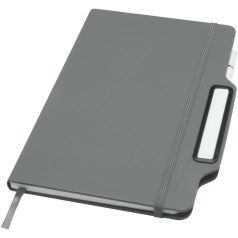   Agenda A5 si Pix, Dictando, 2502E15704, Everestus, 21 x 14.5 cm, Hartie, Poliuretan, Gri