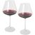 Set 2 pahare de vin, 680 ml, 2410E25022, Seasons, 23.5 x 8.5 cm, Sticla, Transparent