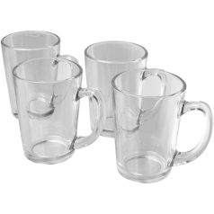   Set 2 cani pentru ceai, 310 ml, 2410E25653, Seasons, 11 x ø 8.1 cm, Sticla, Transparent