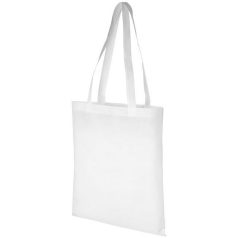   Zeus non-woven convention tote bag, Non woven 80 g/m² Polypropylene, White