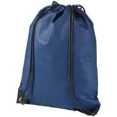   Evergreen non-woven drawstring backpack, Non woven 80 g/m² Polypropylene, Navy