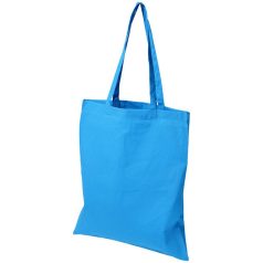   Madras 140 g/m² cotton tote bag, 140 g/m² Cotton, Process Blue