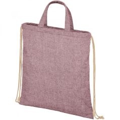   Saculet tip rucsac, 21MAR1510, 38x42 cm, Everestus, Bumbac, Rosu