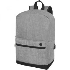   Rucsac business pentru laptop, 21MAR1031, 33x44x14 cm, 15.6 inch, Everestus, Poliester, Gri