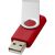 Rotate Basic USB 16GB, Plastic and Aluminum, Red