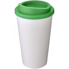   Americano® 350 ml insulated tumbler, PP Plastic, White,Green  