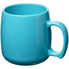 Classic 300 ml plastic mug, SAN, Aqua