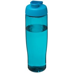   H2O Tempo® 700 ml flip lid sport bottle, PET, PP Plastic, Aqua