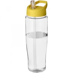   Sticla de apa, sport, 700 ml, 23.9xØ 7.35 cm, H2O, 20IUN0651, Transparent, Galben, PET, Polipropilena