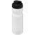 H2O Base® 650 ml flip lid sport bottle, PET, PP Plastic, White, solid black