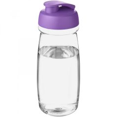   Sticla de apa, sport, 600 ml, 20.5xØ 7.35 cm, H2O, 20IUN0633, Transparent, Violet, PET, Polipropilena