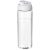 H2O Vibe 850 ml flip lid sport bottle, PET Plastic, PP Plastic, Transparent,White