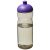 H2O Eco 650 ml dome lid sport bottle, PCR Plastic, PP Plastic, Heather Charcoal,Purple  