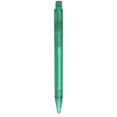 Calypso frosted ballpoint pen, ABS plastic, Green