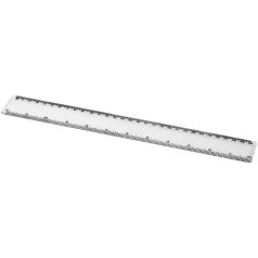 Renzo 30 cm plastic ruler, GPPS Plastic, transparent clear