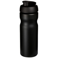   Baseline® Plus 650 ml flip lid sport bottle, HDPE Plastic, PP Plastic,  solid black