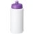 Baseline® Plus 500 ml bottle with sports lid, HDPE Plastic, PP Plastic, White,Purple  