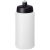 Baseline® Plus 500 ml bottle with sports lid, HDPE Plastic, PP Plastic, Transparent, solid black