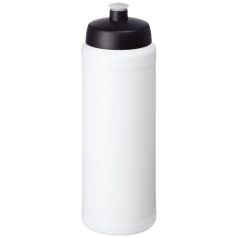   Baseline® Plus grip 750 ml sports lid sport bottle, HDPE Plastic, PP Plastic, White, solid black