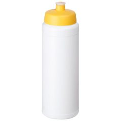   Baseline® Plus 750 ml bottle with sports lid, HDPE Plastic, PP Plastic, White,Yellow  