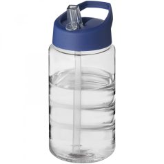   Sticla de apa, sport, 500 ml, 17.8xØ 7.35 cm, H2O, 20IUN0576, Transparent, Albastru, PET, Polipropilena, Plastic