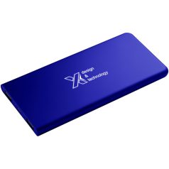   Powerbank 5000 mAh, USB-C, 2401E14972, SCX, 13.8x6.6 cm, Cauciuc, PET, Albastru reflex