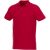 Beryl short sleeve men's organic recycled polo, Male, Piqué knit of 70% organic cotton and 30% recycled polyester, Red, L