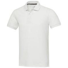   Tricou Polo, Unisex, maneca scurta, Elevate, 2401E12205, Bumbac, Poliester, Alb, Marimi variate