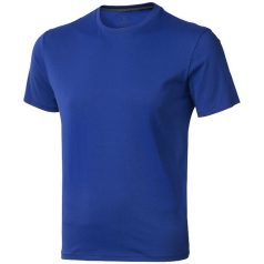   Nanaimo short sleeve men's t-shirt, Male, Single Jersey knit of 100% ringspun combed Cotton, Blue, XS