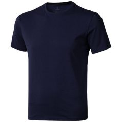   Nanaimo short sleeve men's t-shirt, Male, Single Jersey knit of 100% ringspun combed Cotton, Navy, M