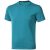 Nanaimo short sleeve men's t-shirt, Male, Single Jersey knit of 100% ringspun combed Cotton, Aqua, M