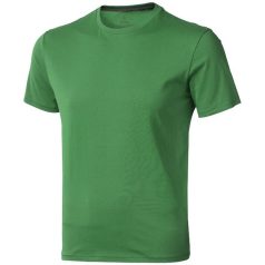   Nanaimo short sleeve men's t-shirt, Male, Single Jersey knit of 100% ringspun combed Cotton, Fern green  , M