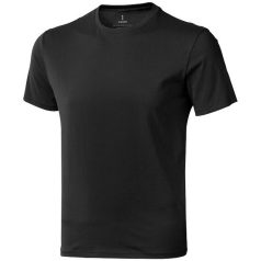   Nanaimo short sleeve men's t-shirt, Male, Single Jersey knit of 100% ringspun combed Cotton, Anthracite, M