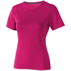   Nanaimo short sleeve women's T-shirt, Female, Single Jersey knit of 100% ringspun combed Cotton, Pink, XS