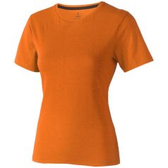   Nanaimo short sleeve women's T-shirt, Female, Single Jersey knit of 100% ringspun combed Cotton, Orange, XS