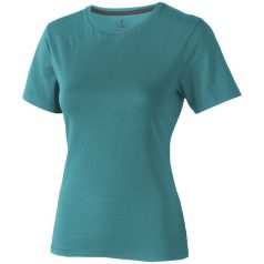   Nanaimo short sleeve women's T-shirt, Female, Single Jersey knit of 100% ringspun combed Cotton, Aqua, XS