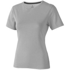   Nanaimo short sleeve women's T-shirt, Female, Single Jersey knit of 100% ringspun combed Cotton, Grey melange, XS